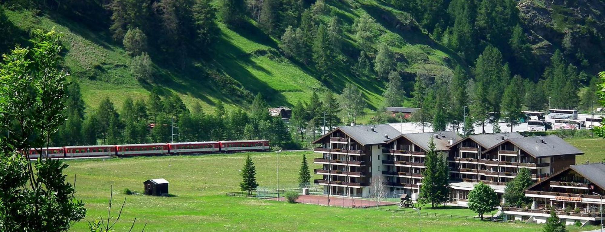Monte Rosa Taesch, Apartments Mit Wellness Bereich Ngoại thất bức ảnh