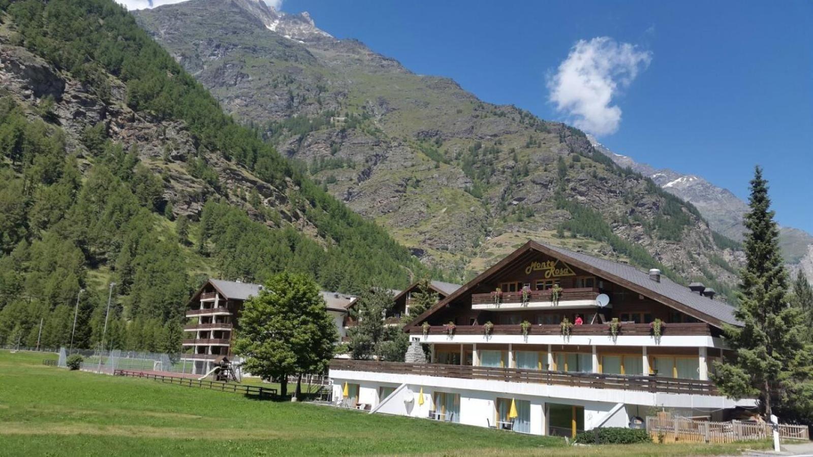 Monte Rosa Taesch, Apartments Mit Wellness Bereich Ngoại thất bức ảnh