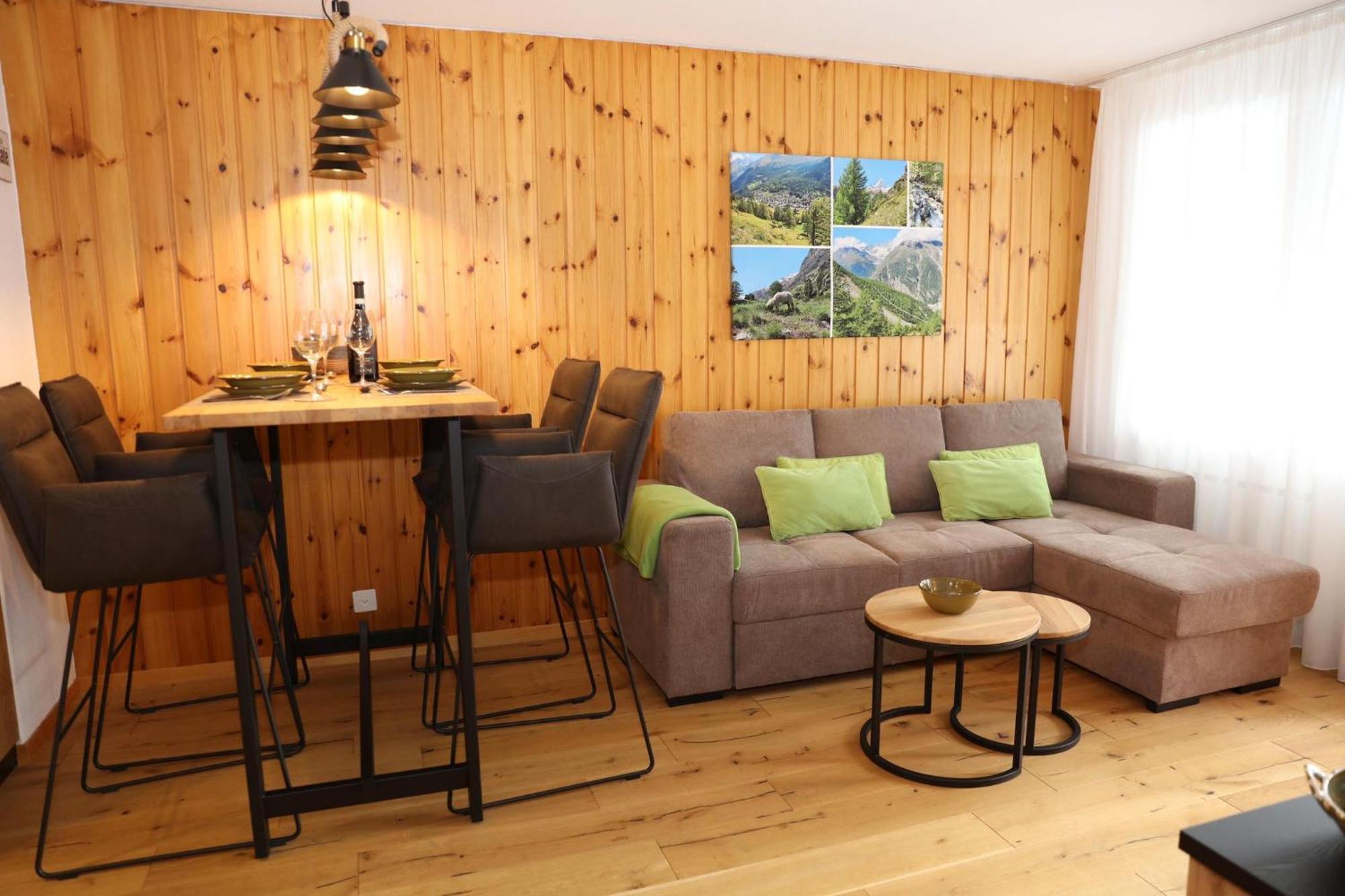 Monte Rosa Taesch, Apartments Mit Wellness Bereich Phòng bức ảnh