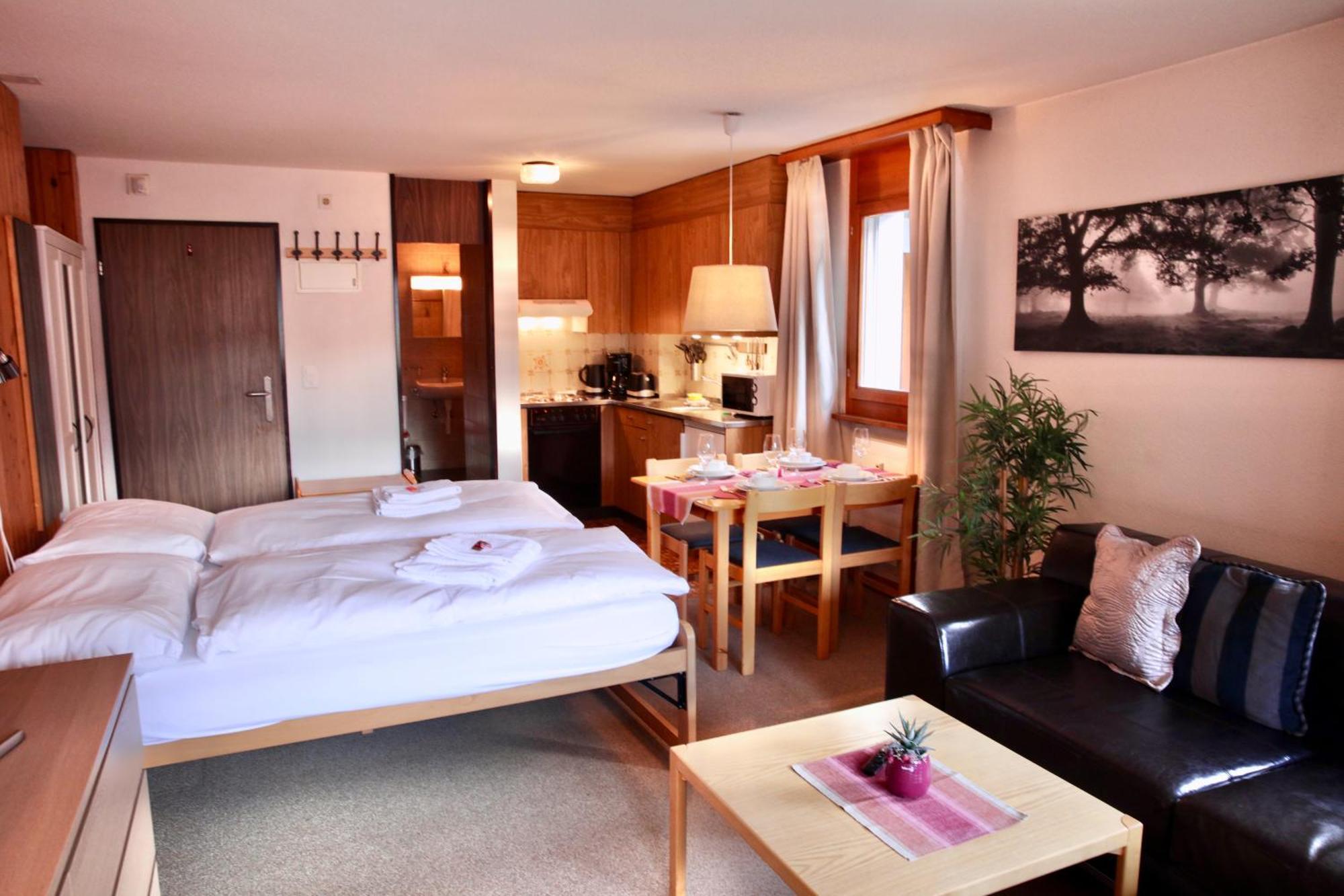 Monte Rosa Taesch, Apartments Mit Wellness Bereich Ngoại thất bức ảnh